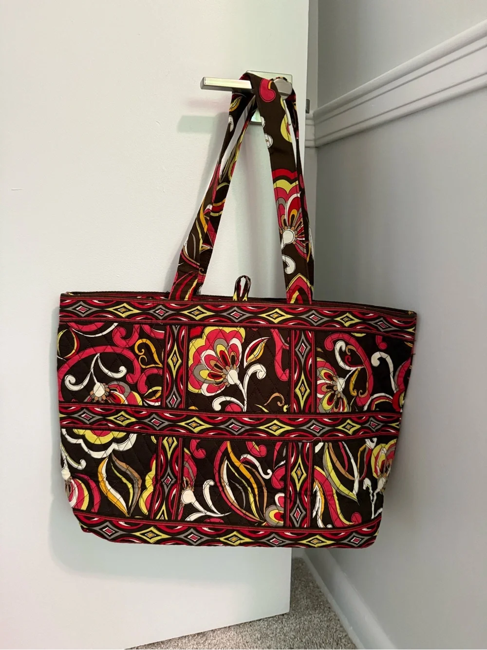 Vera Bradley Large Tic Tac Tote